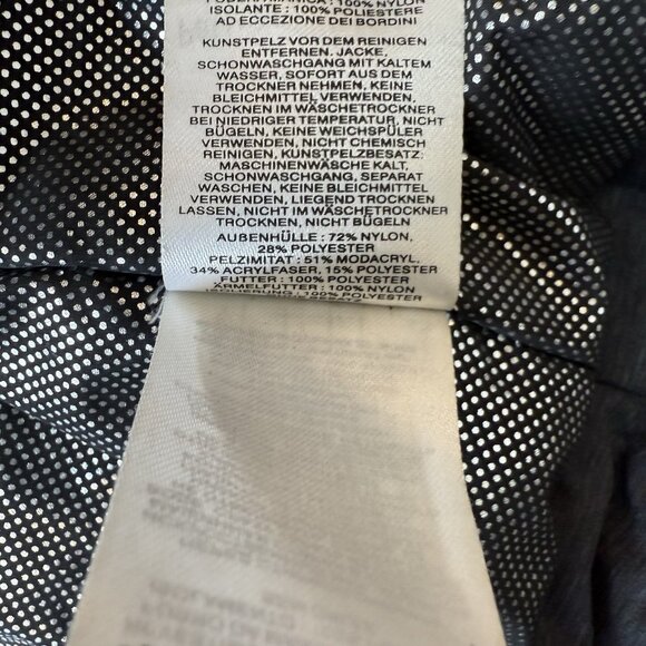 COLUMBIA Girls NORDIC STRIDER Jacket Waterproof Insulated Hooded Small 7-8 Gray - Picture 11 of 11